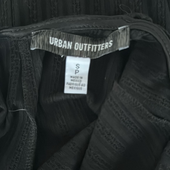 Urban Outfitters Alondra Sheer Black Midi Dress - Picture 5 of 5